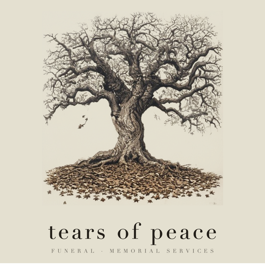 Логотип tears of peace — похоронные услуги
